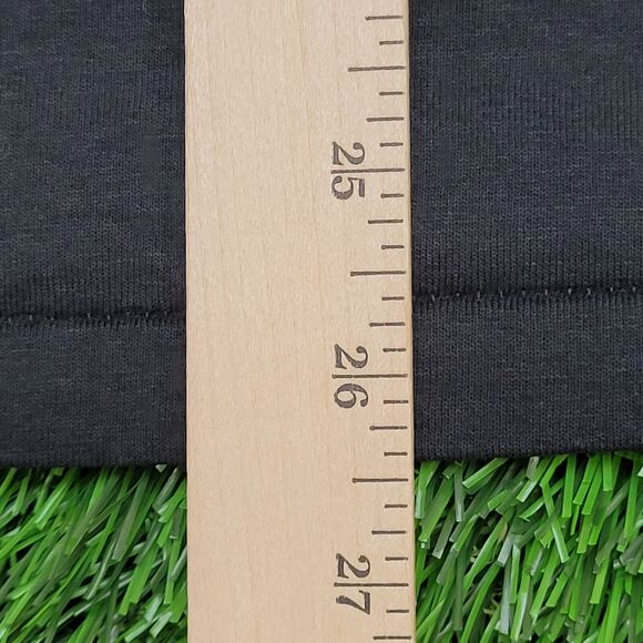 Vintage 1990 Hanes Shirt M/L 21x26 Black - Picture 5 of 12